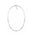 1.30 DEW Moissanite Flex Necklace in 925 Platinum Plated