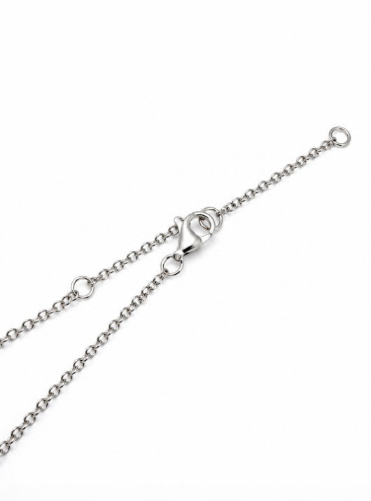 0.32 Ctw Lab Grown Diamond Necklace in 925 Platinum Plated
