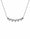 1.22 Ctw Lab Grown Diamond Necklace in 925 Platinum Plated