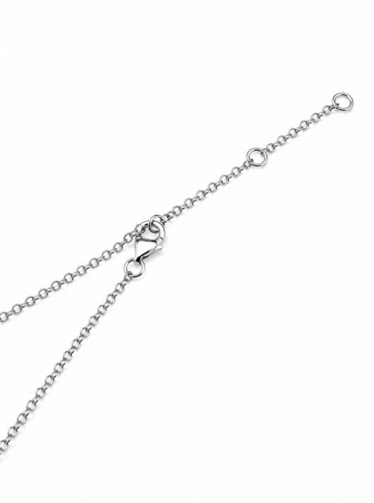 1.22 Ctw Lab Grown Diamond Necklace in 925 Platinum Plated