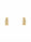 0.35 Ctw Lab Grown Diamond Earring in 925 Yellow Gold Plated