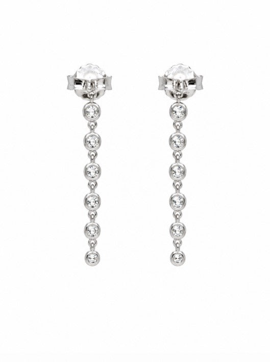 1.06 Ctw Lab Grown Diamond Earring in 925 Platinum Plated