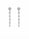 1.06 Ctw Lab Grown Diamond Earring in 925 Platinum Plated