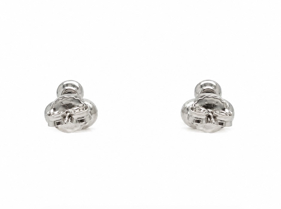 1.73 Ctw Blue Lab Grown Diamond Earring in 925 Platinum Plated