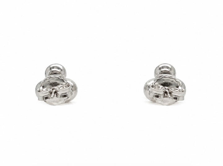1.73 Ctw Blue Lab Grown Diamond Earring in 925 Platinum Plated
