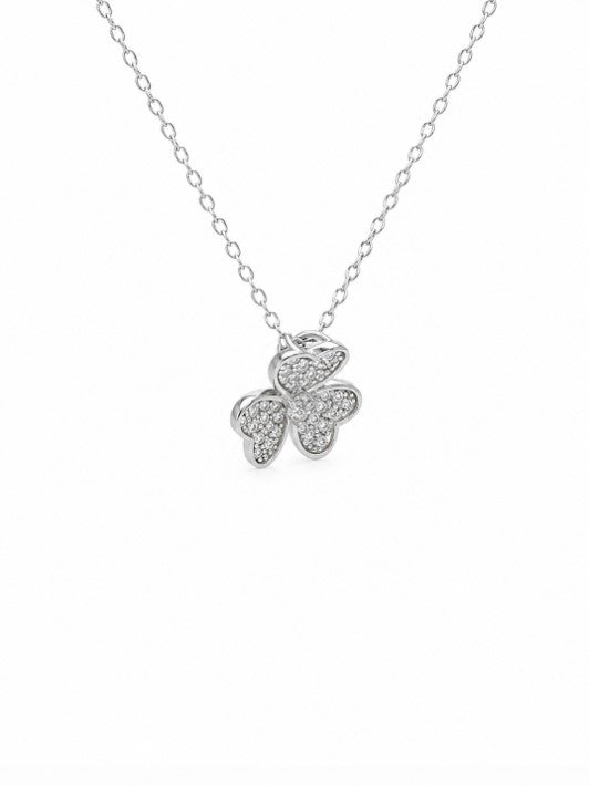 0.38 Ctw Lab Grown Diamond Pendant in 925 Platinum Plated