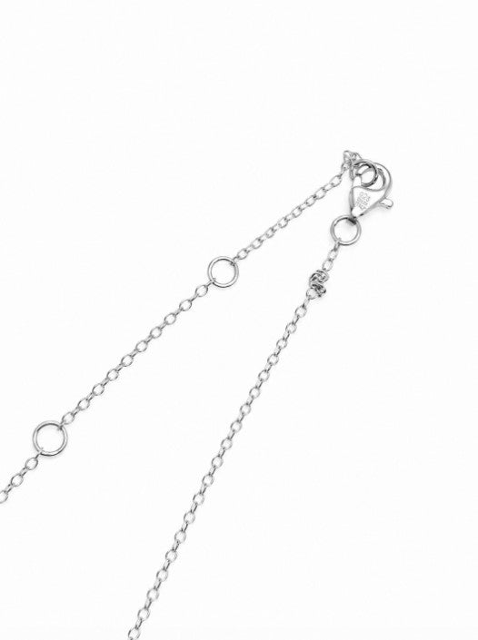 0.38 Ctw Lab Grown Diamond Pendant in 925 Platinum Plated