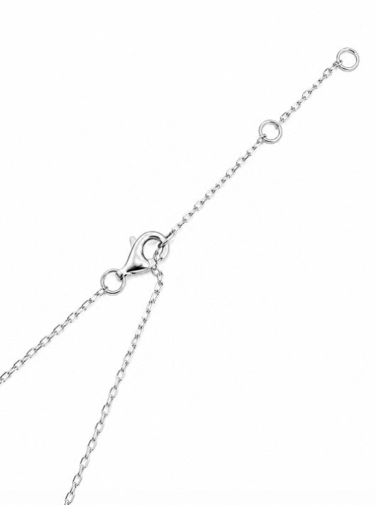 0.61 Ctw Lab Grown Diamond Necklace in 925 Platinum Plated