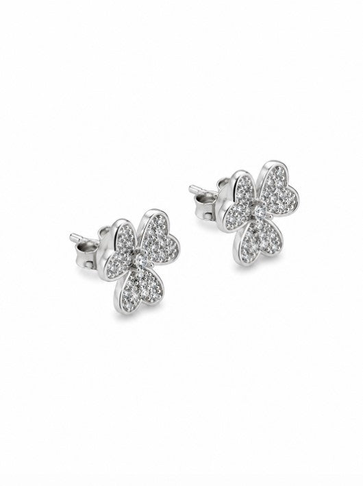 0.54 Ctw Lab Grown Diamond Earring in 925 Platinum Plated