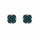 1.92 Ctw Lab Grown Diamond Earring in 925 Two Tone