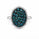 2.40 Ctw Lab Grown Diamond Ring in 925 Two Tone