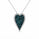 2.44 Ctw Lab Grown Diamond Pendant in 925 Two Tone