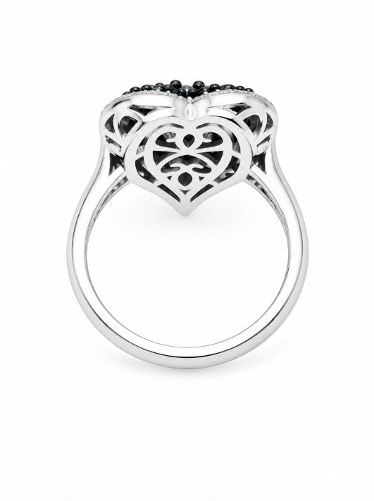 2.60 Ctw Lab Grown Diamond Ring in 925 Two Tone
