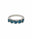 1.48 Ctw Blue Lab Grown Diamond Ring in 925 Platinum Plated