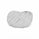 2.03 Ctw Lab Grown Diamond Ring in 925 Platinum Plated