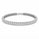 6.88 DEW Moissanite Bangle in 925 Platinum Plated