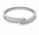 13.24 Ctw Lab Grown Diamond Flexi Bangle in 925 Platinum Plated
