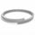 14.57 DEW Moissanite Bangle in 925 Platinum Plated
