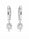 1.10 DEW Moissanite Earring in 925 Platinum Plated