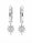 1.30 DEW Moissanite Earring in 925 Platinum Plated