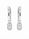 2.30 DEW Moissanite Earring in 925 Platinum Plated