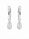 1.70 DEW Moissanite Earring in 925 Platinum Plated