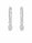 2.20 DEW Moissanite Earring in 925 Platinum Plated