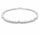 1.10 Ctw Lab Grown Diamond Flex Bangle in 925 Platinum Plated