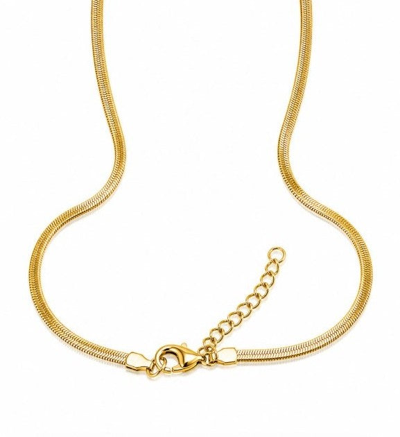 1.25 Ctw Lab Grown Diamond Flex Necklace in 925 Yellow Gold Plated