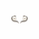 Pearl and  0.08 Ctw Lab Grown Diamond Earring in 925 Platinum Plated