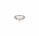 Pearl and  0.31 Ctw Lab Grown Diamond Ring in 925 Platinum Plated