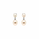 Pearl Earring in 925 Platinum Plated