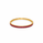 8.59 Ctw Red Zircon Flex Bangle in Brass Yellow Gold