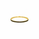 8.03 Ctw Black Spinel Flex Bangle in Brass Yellow Gold