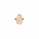 14.42 Ctw Rose Quartz Ring in Brass