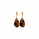 28.35 Ctw Tiger Eye Earring in Brass