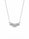 1.05 Ctw Lab Grown Diamond Necklace in 925 Platinum Plated