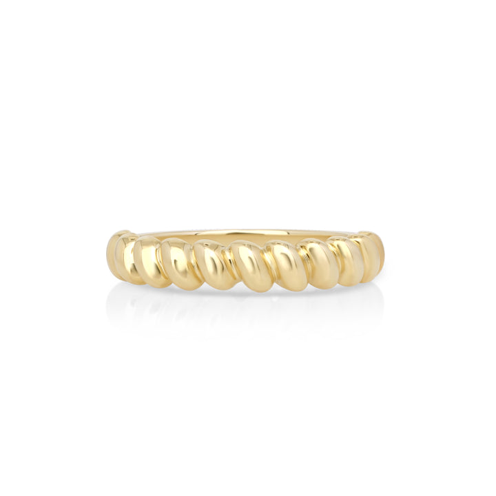 Rope Ring in 14K Yellow Gold