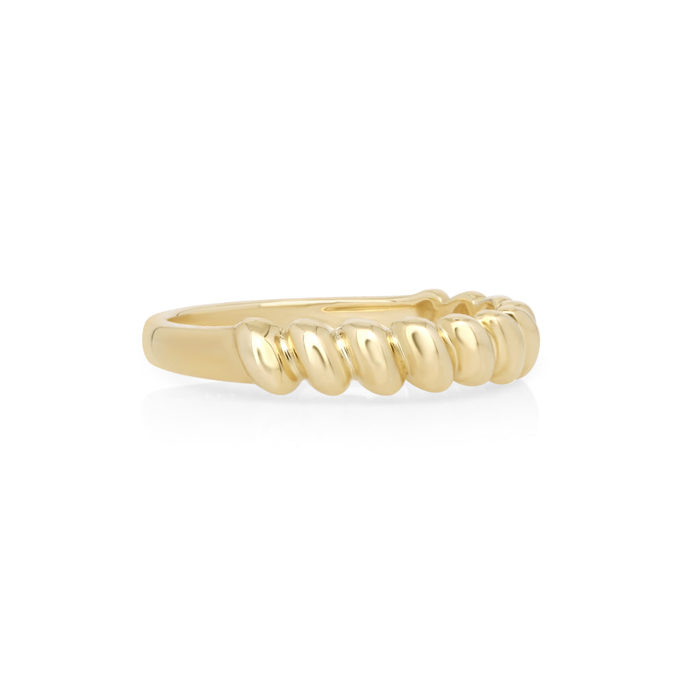 Rope Ring in 14K Yellow Gold