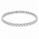 1.78 Ctw Lab Grown Diamond Flex Bangle in 925 Platinum Plated