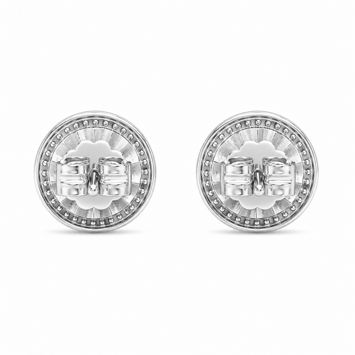 2.50 DEW Moissanite Earring in 925 Platinum Plated