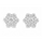 8.00 DEW Moissanite Earring in 925 Platinum Plated