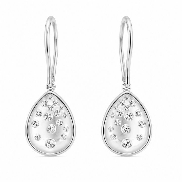 1.47 Ctw Lab Grown Diamond Earring in 925 Platinum Plated