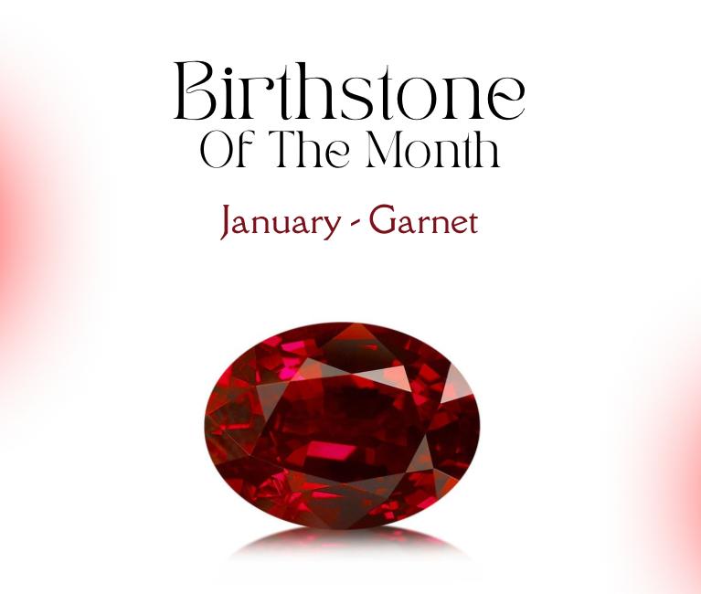 Banner For January Birthstone