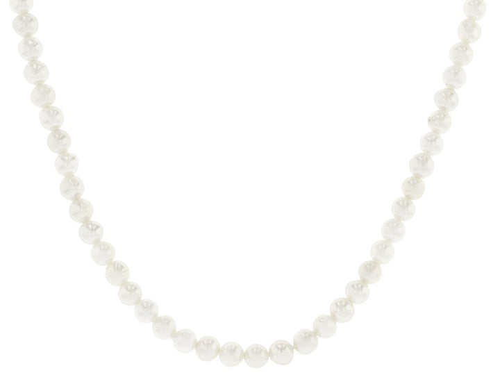 4.50-5.50 MM White Cultured Freshwater Bitsy Pearl Strand Necklace