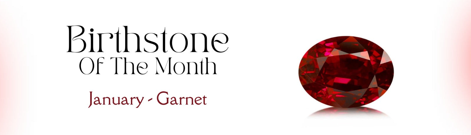 Banner For January Birthstone