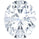 The Gemfly's VVS1 Clearty and DEF Color Oval Shape Loose Moissanite Gemstone