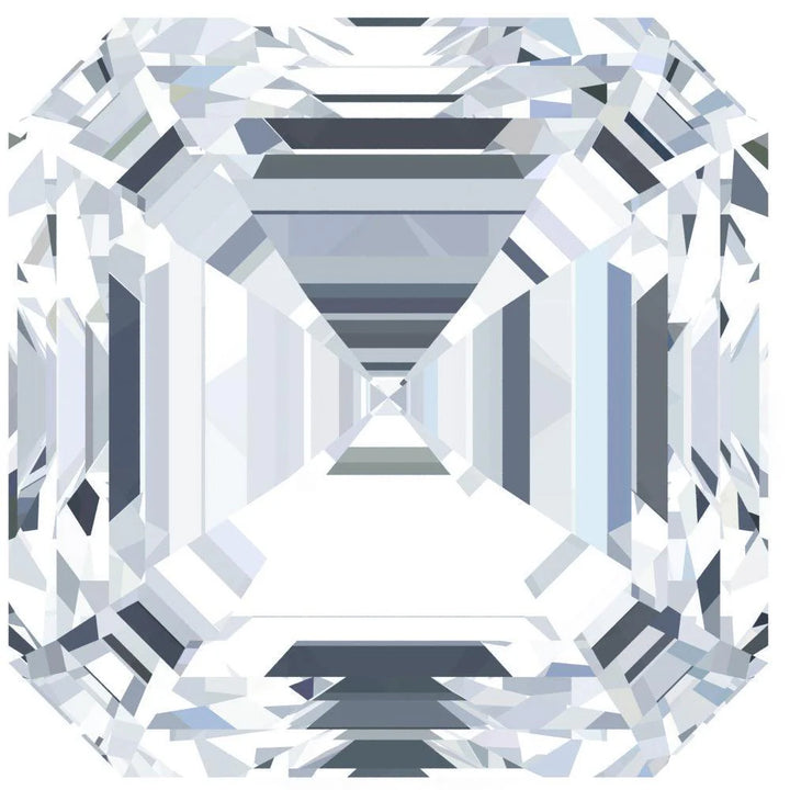 The Gemfly's VVS1 Clarity and DEF Color Ascher Cut Loose Moissanite Gemstone