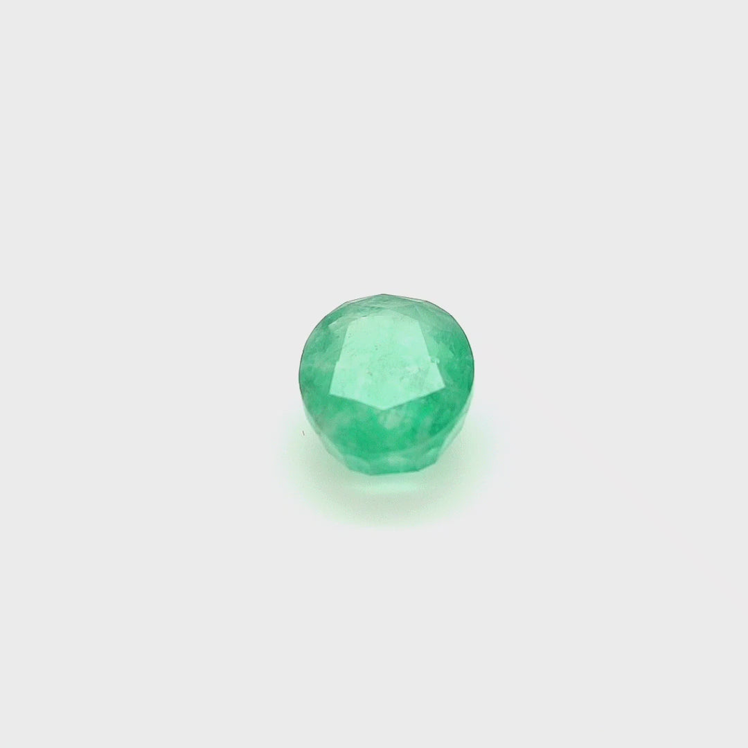 4.02 Cts Emerald 12X9 MM Oval Gemstone