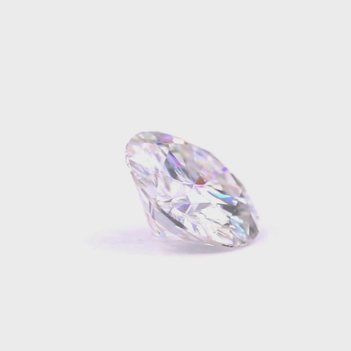 The Gemfly's VVS1 Clarity and DEF Color Round Cut Loose Moissanite Gemstone